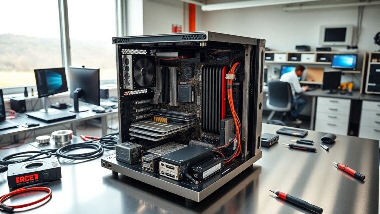 un ordenador linux impulsado por ia arranca a la primera con 843 componentes 1766357260