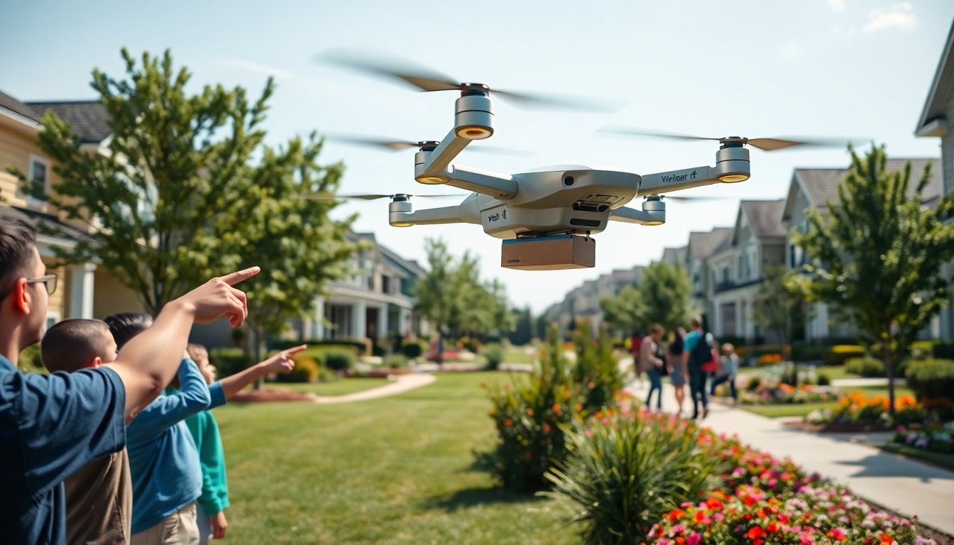 Wing y Walmart Lanzan Entregas Aéreas en Atlanta: Innovación en Logística