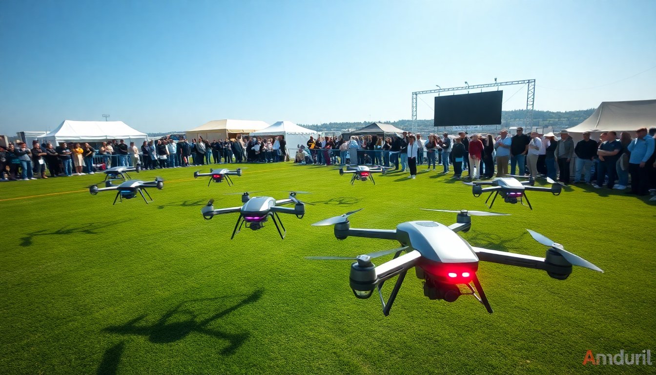 Anduril lanza un concurso de drones para reclutar a los mejores programadores