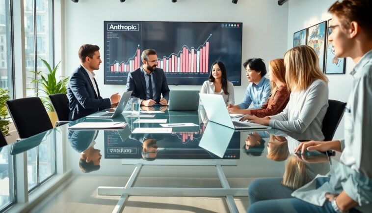 anthropic planea una recaudacion de 10 mil millones de dolares y una valoracion de 350 mil millones 1767811535