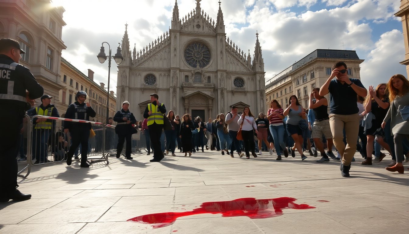 Attacco armato in centro: aggiornamenti sulla sparatoria