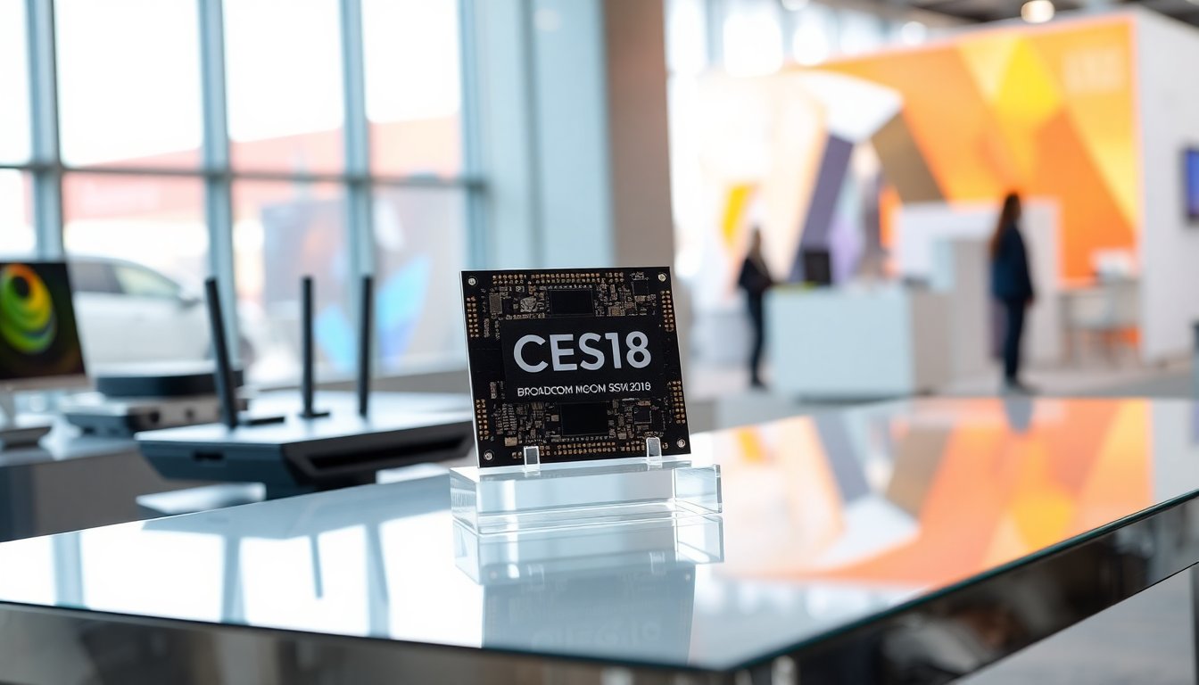 Broadcom presenta el BCM4918, un chip revolucionario para Wi-Fi 8