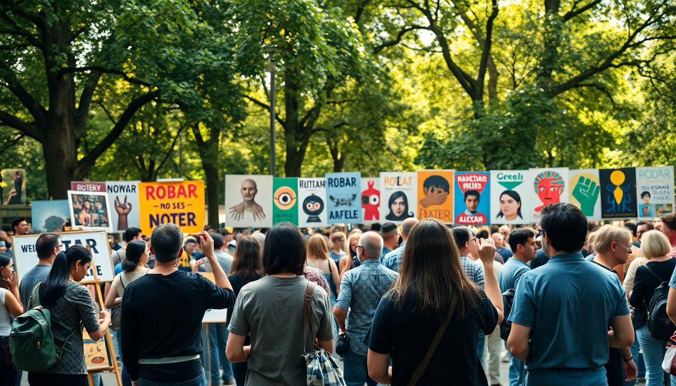 Campaña artística contra la explotación de obras en la inteligencia artificial