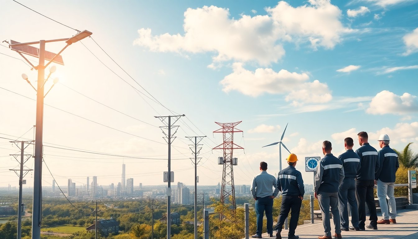 Desafíos y Progresos en la Modernización de la Red Eléctrica Sostenible