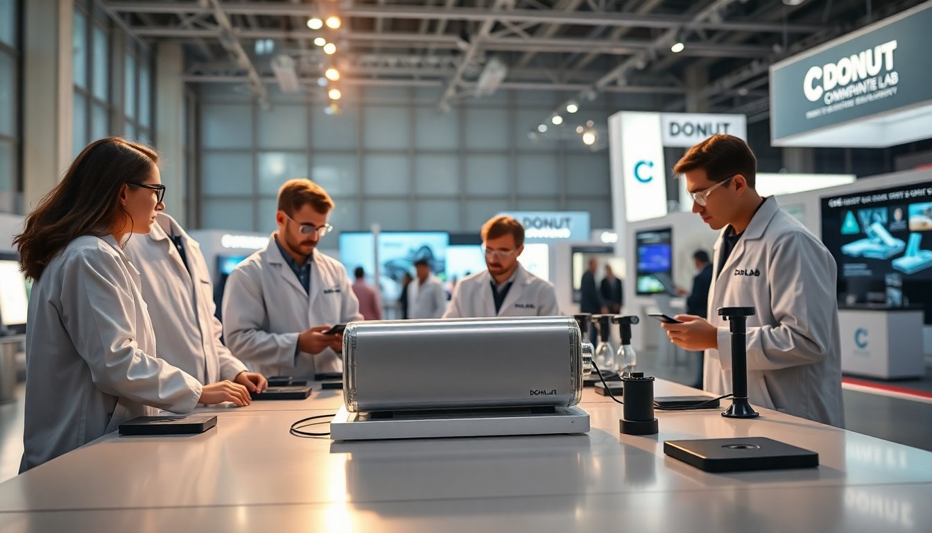 Donut Lab Lanza Baterías de Estado Sólido con Tecnología de Recarga Ultrarrápida