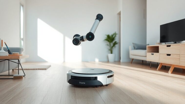 dreame presenta el cyber 10 ultra el innovador robot aspirador con brazo mecanico 1768302061