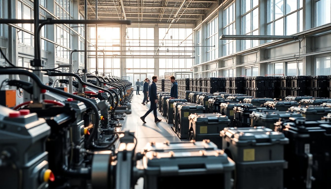 Estrategias de los fabricantes de baterías chinas en la industria automotriz global