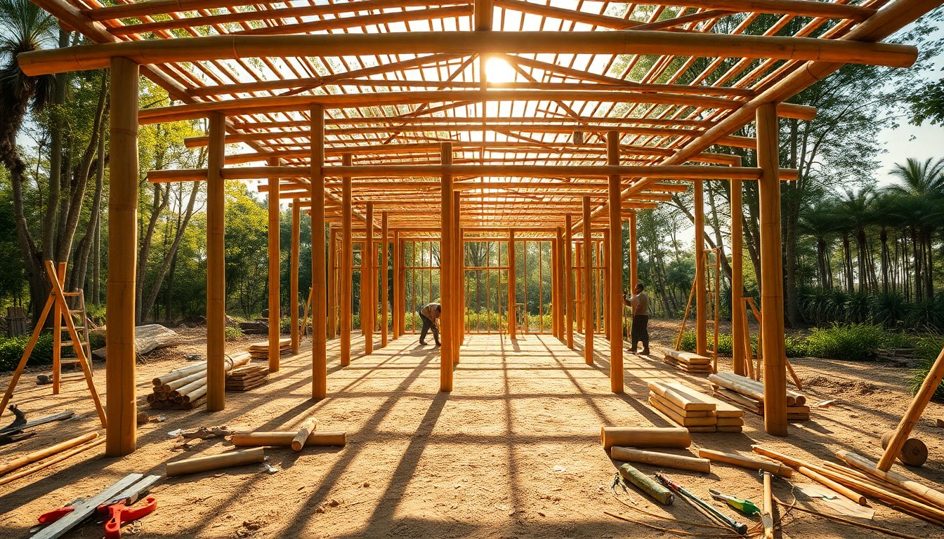 Guía Definitiva para Construir Estructuras Permanentes de Bambú