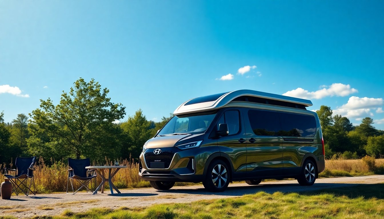 Hyundai presenta el innovador concepto de camper Staria: la perfecta fusión de lujo y sostenibilidad