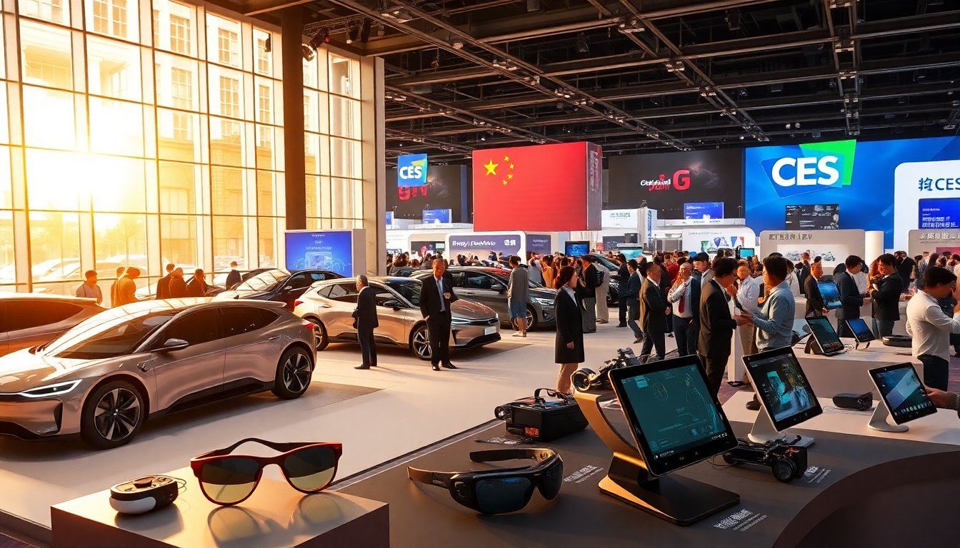 Innovaciones de Empresas Chinas en Tecnología y Vehículos Eléctricos Presentadas en CES 2026