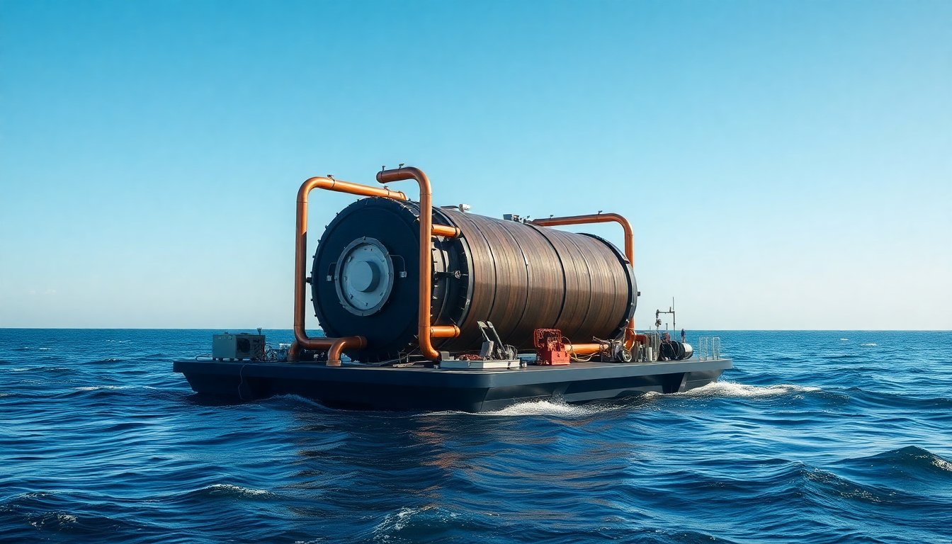 Innovaciones del generador termomagnético en la energía marina