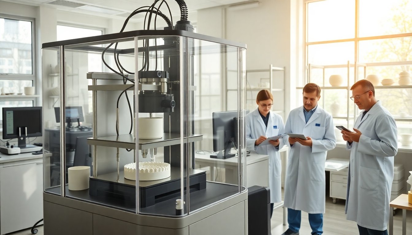 Innovaciones en la impresión 3D de cerámica con alta densidad de carga sólida