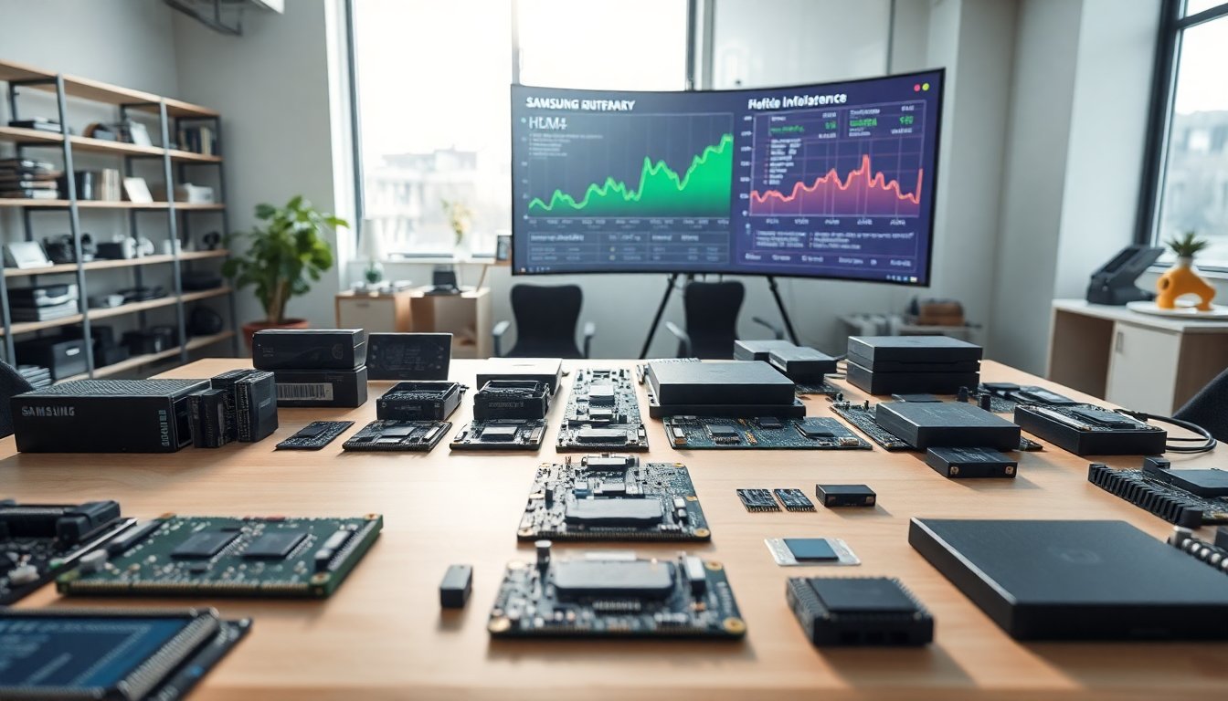 Innovaciones en Memoria HBM4: La Colaboración Transformadora entre Samsung y Nvidia