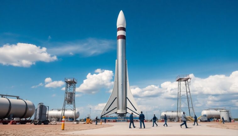 la nueva version del cohete starship de spacex se lanzara en pruebas en marzo 1769441427