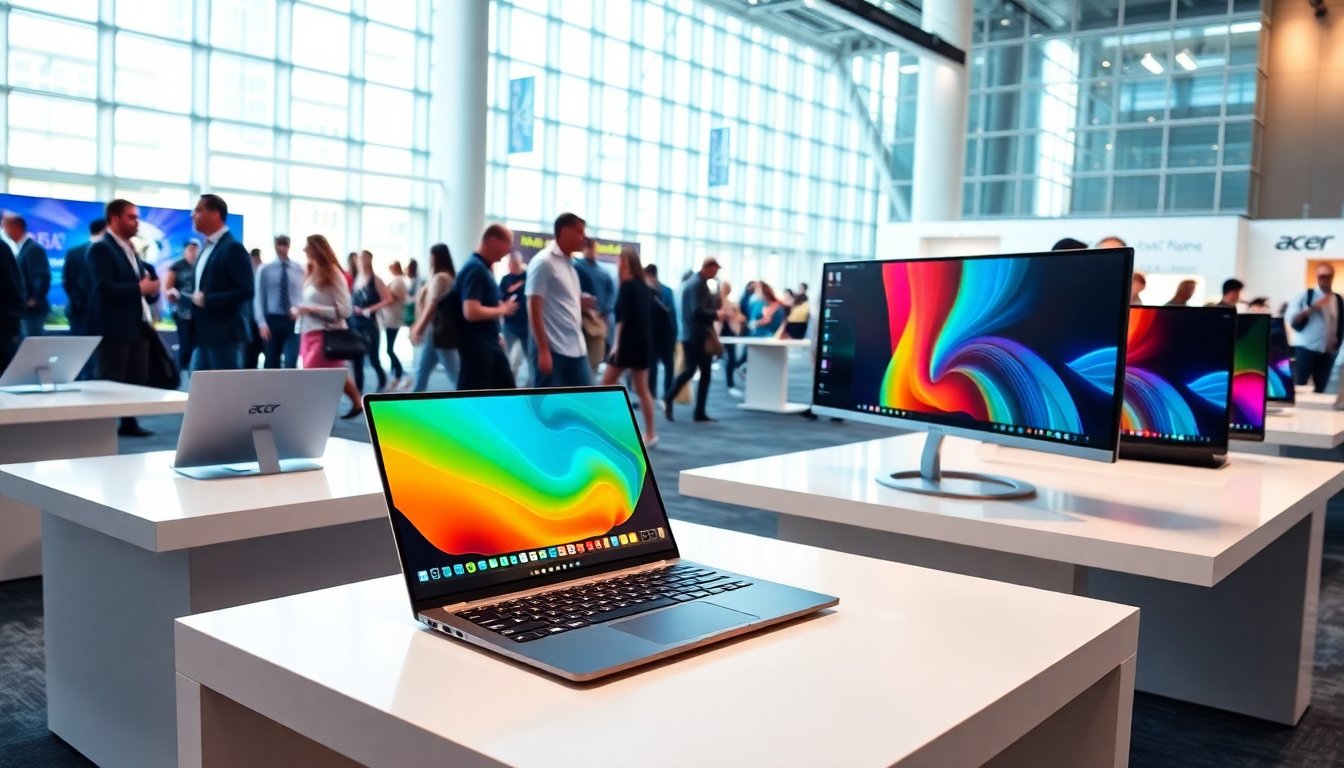 Novedades de Acer en el CES 2026: Laptops y Monitores Innovadores que Te Dejarán Sin Aliento