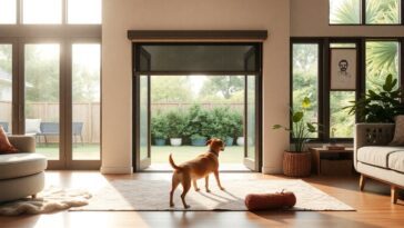 puerta enrollable inteligente power pet para perros tecnologia avanzada y comodidad 1769561517