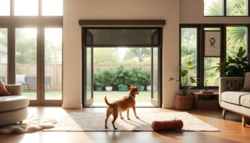 puerta enrollable inteligente power pet para perros tecnologia avanzada y comodidad 1769561517