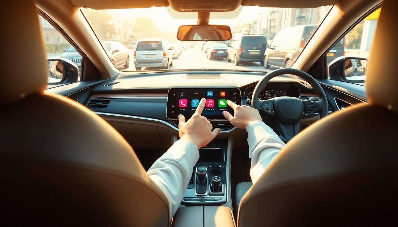 «Riesgos de Seguridad: ¿Por qué las Pantallas Táctiles Grandes en los Coches Pueden Ser Peligrosas?»