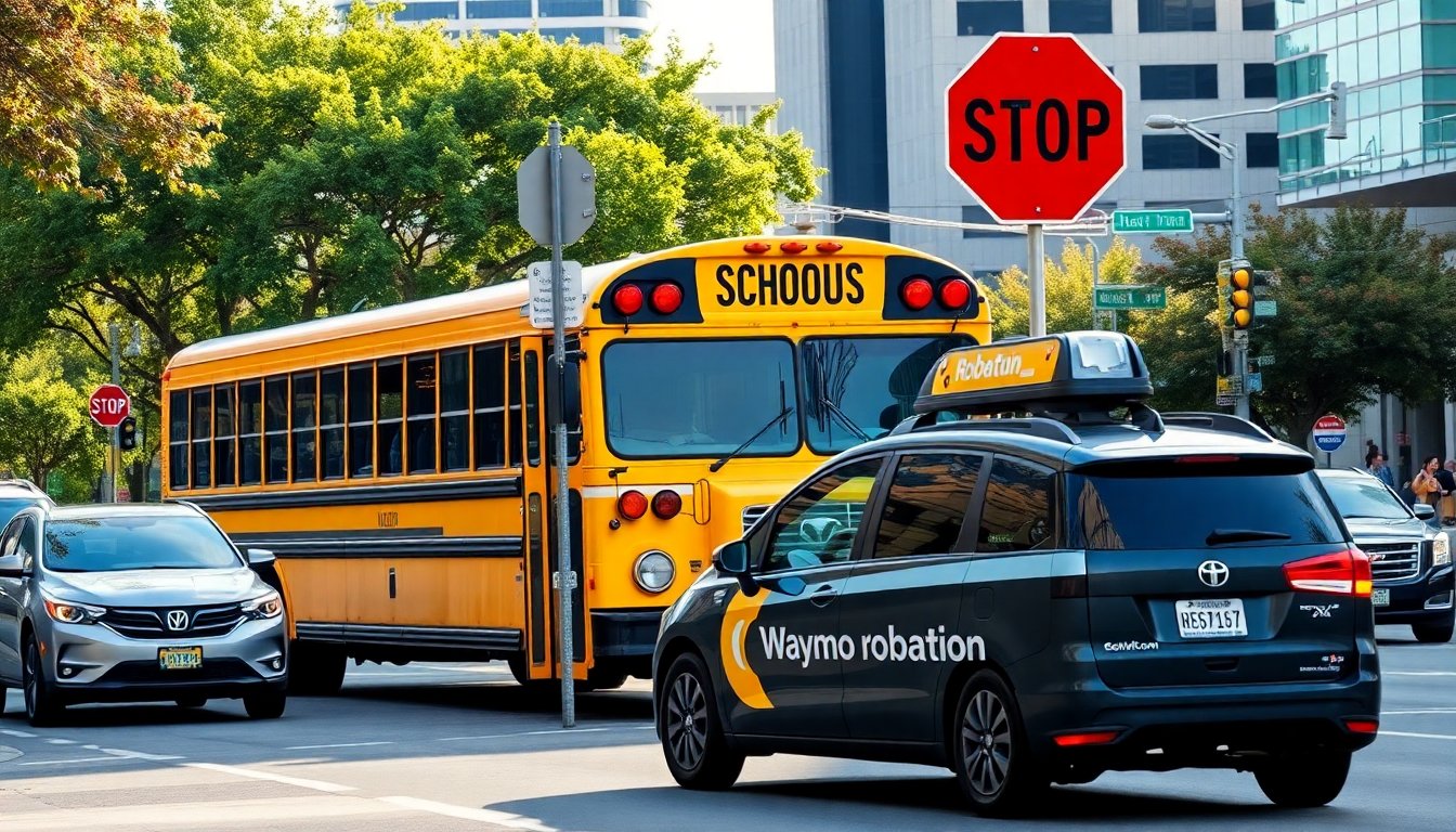 Waymo bajo investigación por prácticas ilegales con autobuses escolares