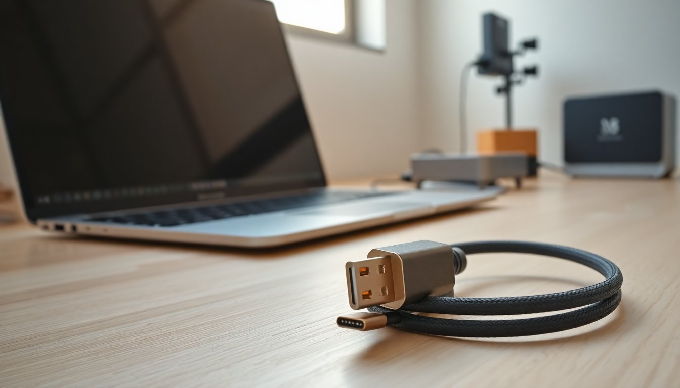 Alternativa económica al cable Thunderbolt 5 de Apple: Satechi a $40