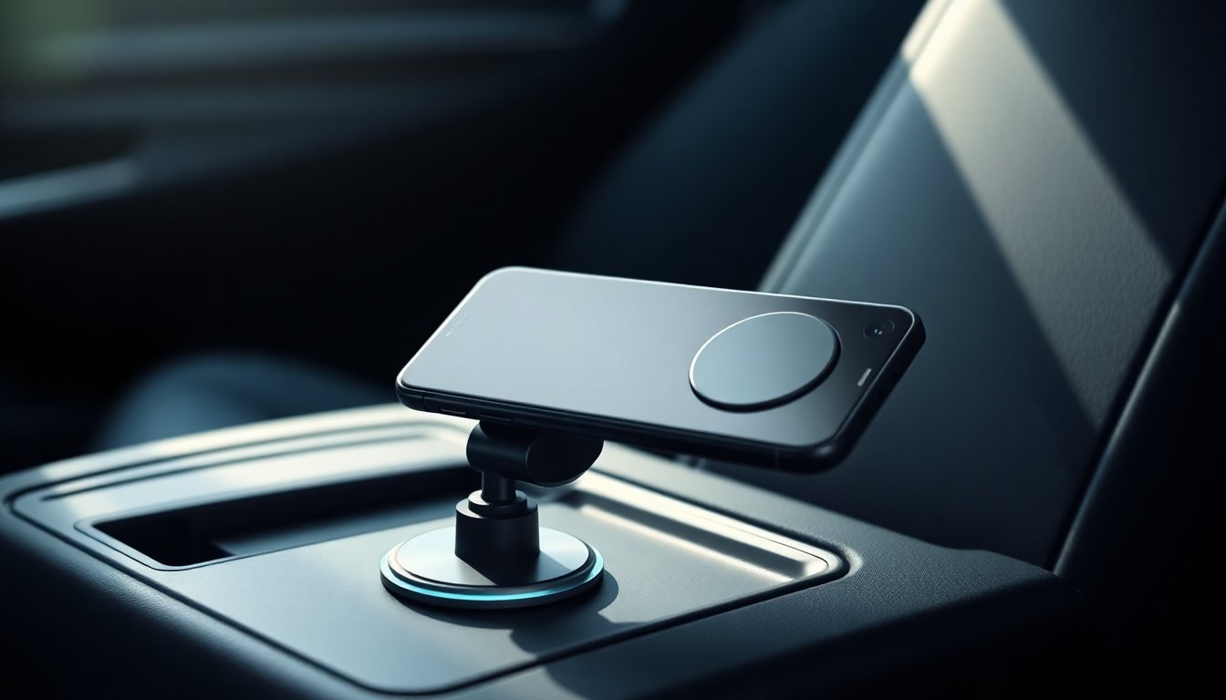 Cargador Qi2 15W para coche: magnético, rápido y económico