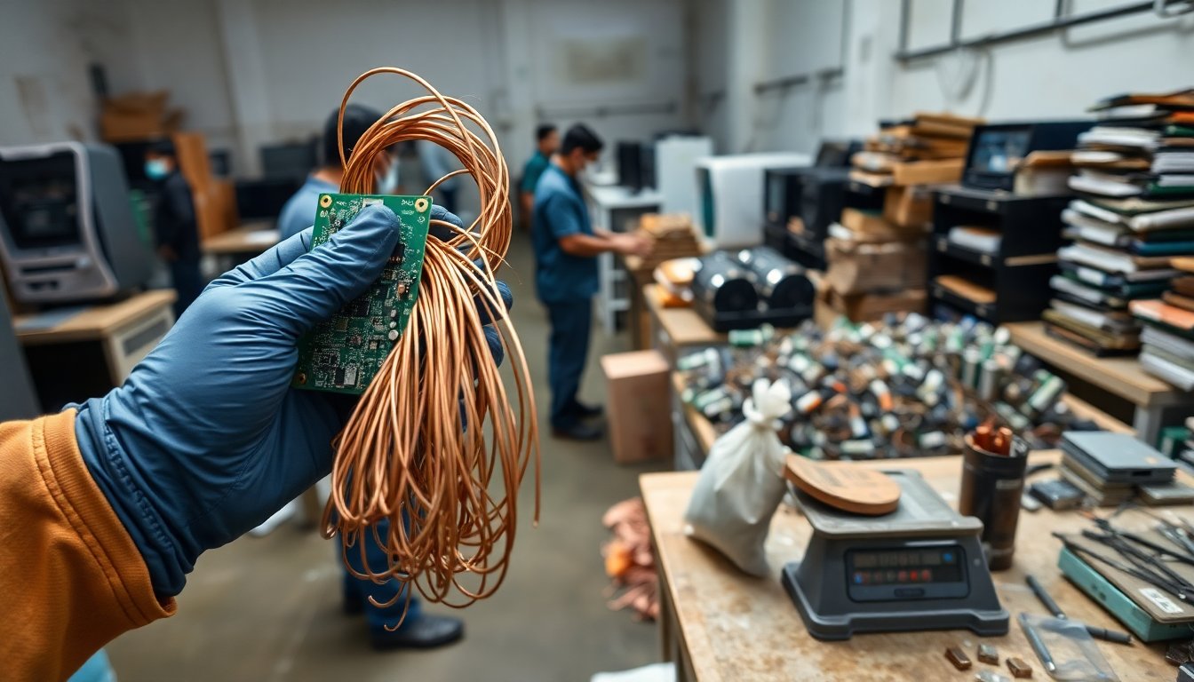 Cómo el reciclaje de e-waste impulsa la seguridad mineral y la economía local
