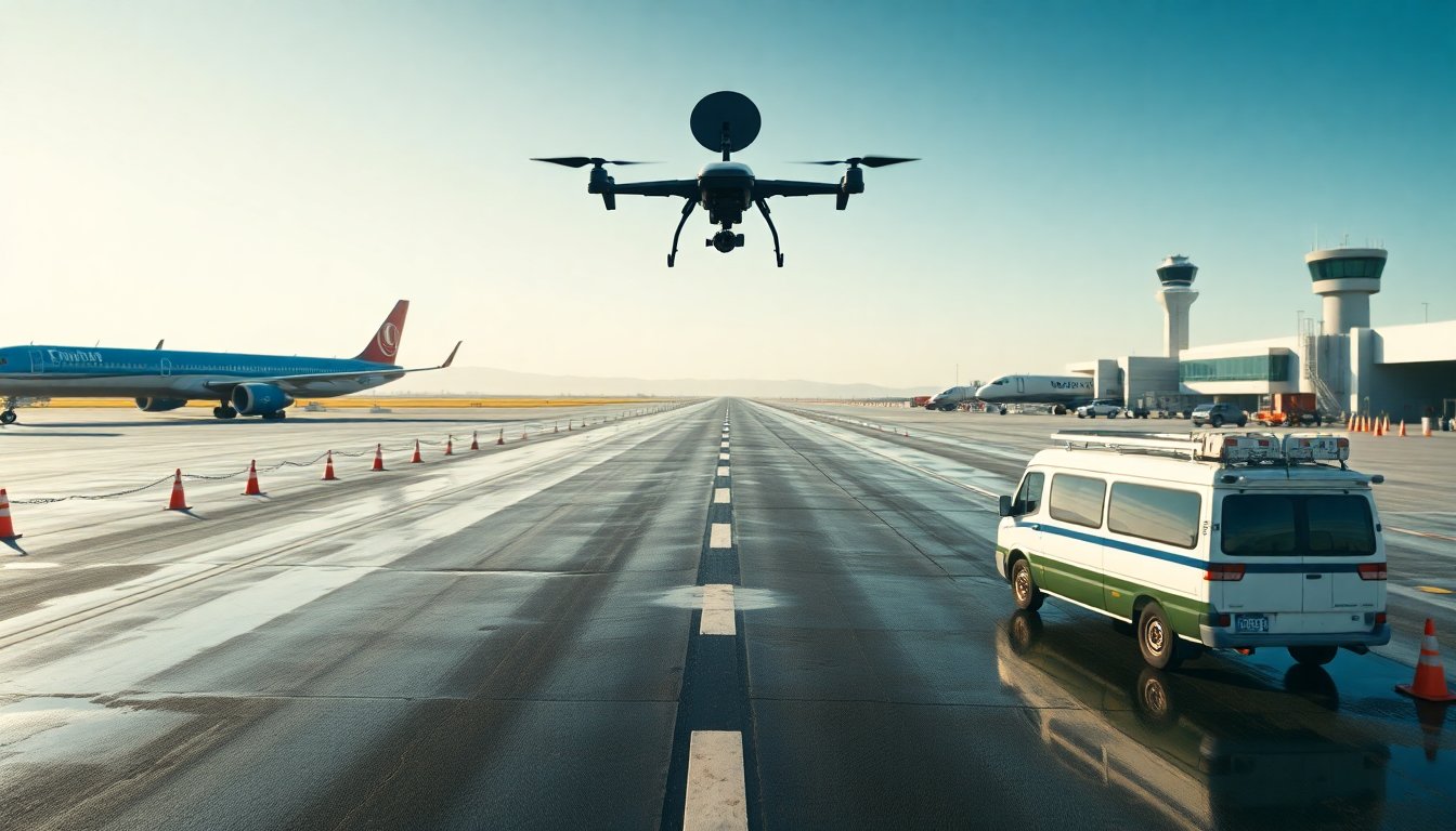 contramedidas contra drones: avances y limitaciones para proteger el espacio aéreo