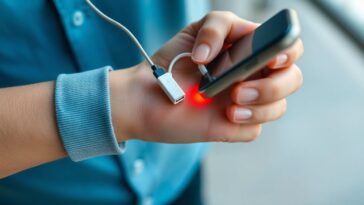 dispositivo portatil para picaduras que se conecta al telefono y alivia el picor 1770924825