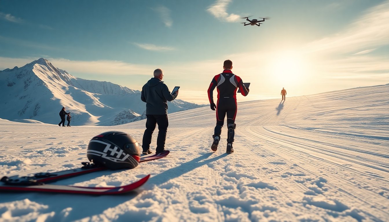drones, remontadas y presión: la otra cara de las olimpiadas de Milano Cortina