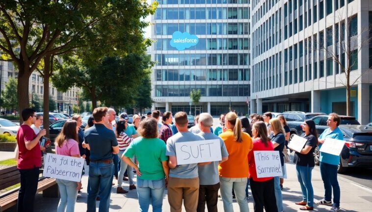 empleados de salesforce exigen pronunciamiento en contra de ice una llamada a la accion 1770797422