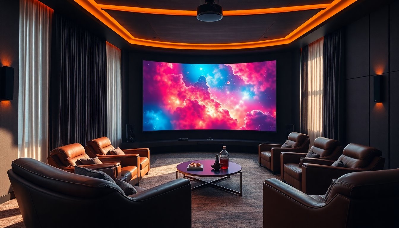 Innovaciones en Cine en Casa: Sonido Envolvente y Calidad Visual de Última Generación