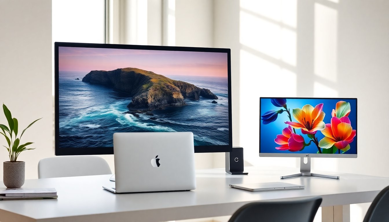 monitores benq ma: 5k y 4k 120 Hz optimizados para mac
