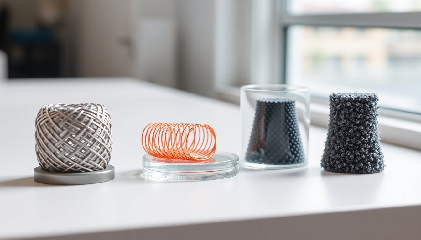 nuevas vías en impresión 3d: metales entretejidos, stents activados por cuerpo y carburos sin fundición