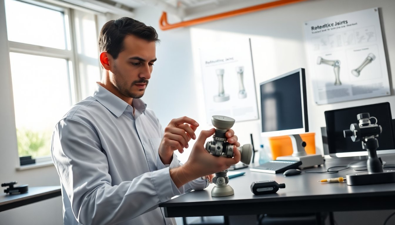Optimización de articulaciones robóticas mediante un nuevo marco matemático