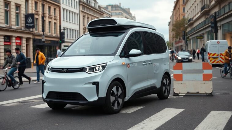 robotaxis en londres prueba con mustang mache y escepticismo de los taxistas 1771848328