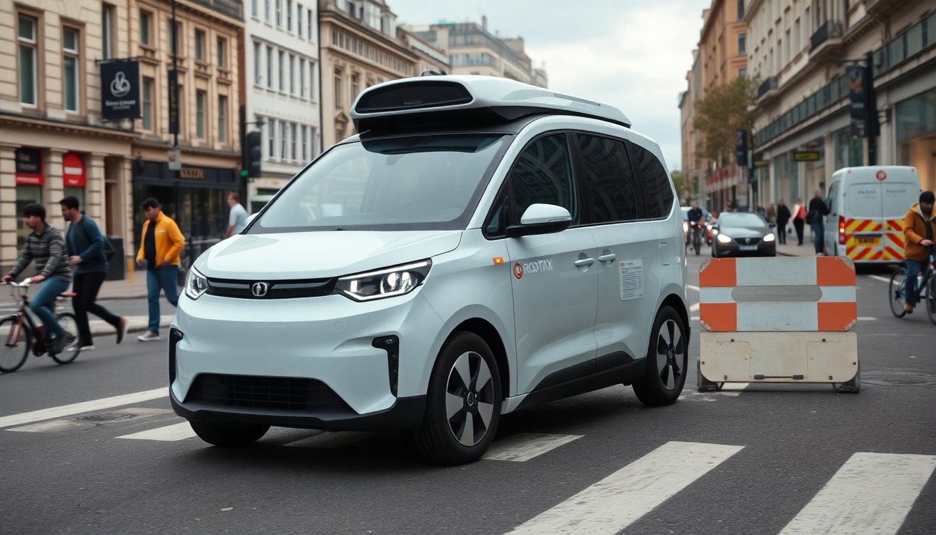 Robotaxis en Londres: prueba con Mustang Mach‑E y escepticismo de los taxistas