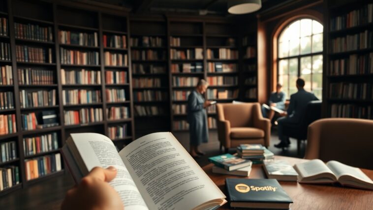 spotify expande su catalogo ahora incluye venta de libros fisicos y nuevas funciones de audiolibros 1770293101