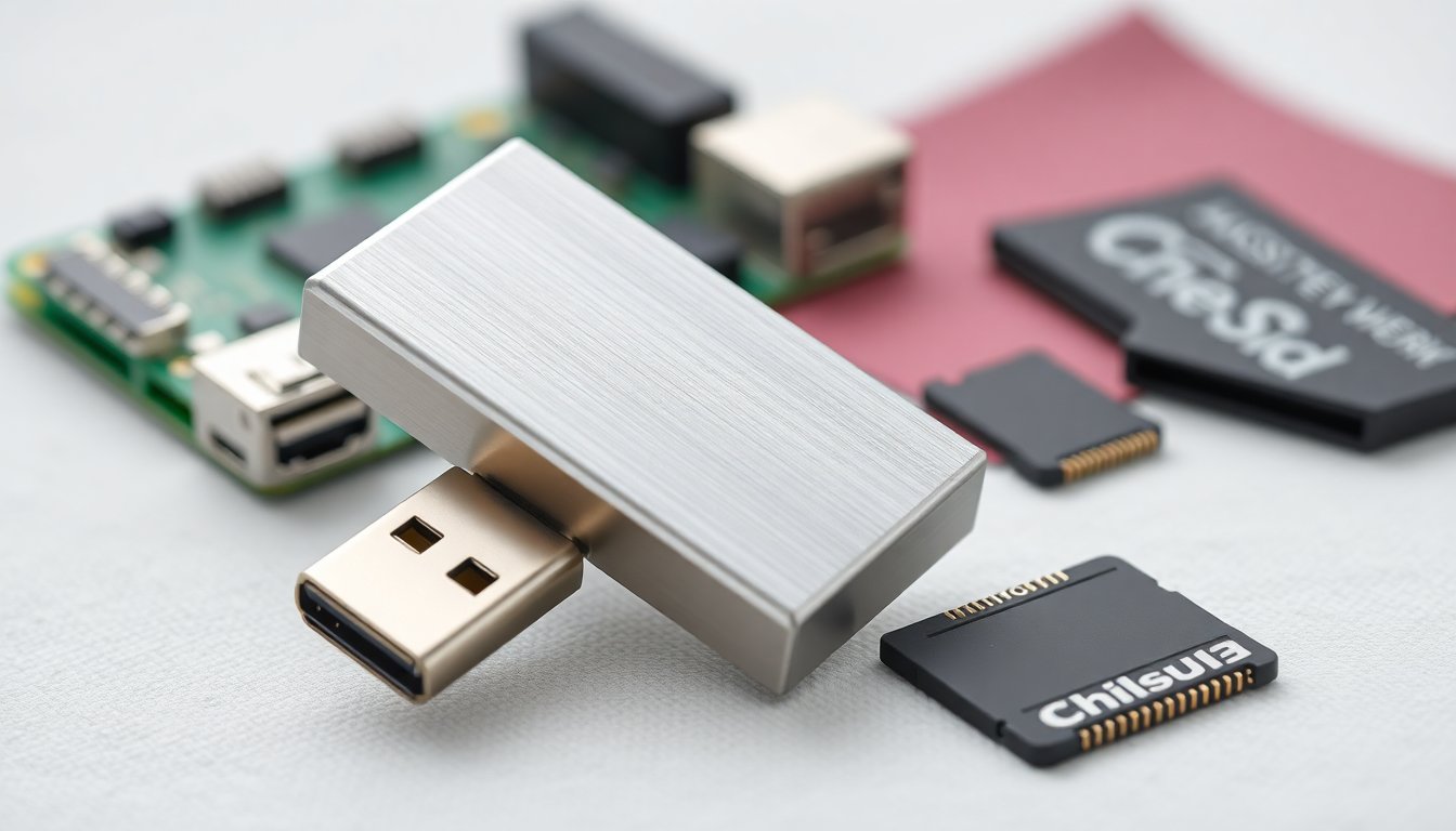Unidad flash Raspberry Pi: una opción sólida entre microSD y SSD