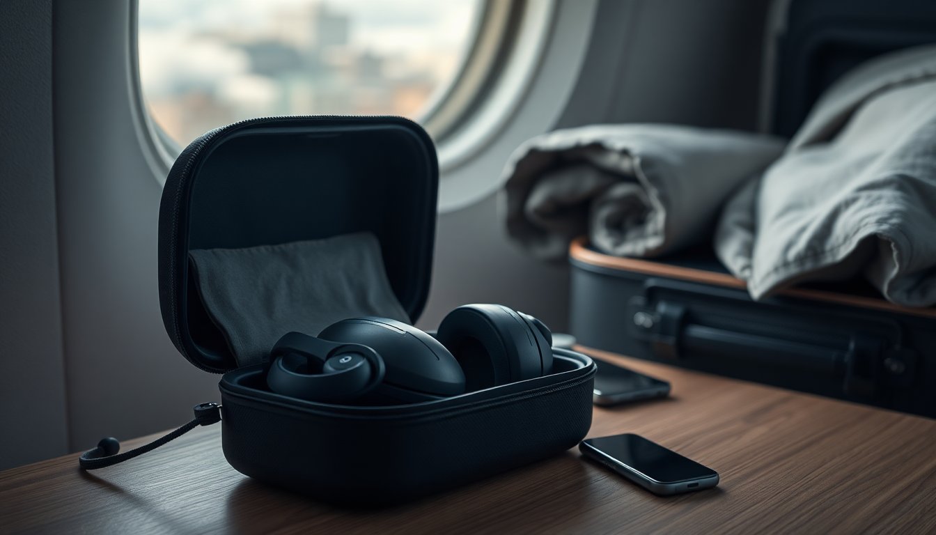 Auriculares para dormir: la alternativa cómoda para vuelos y alojamientos ruidosos