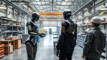 bmw inicia una prueba con robots humanoides en una planta alemana 1772369491