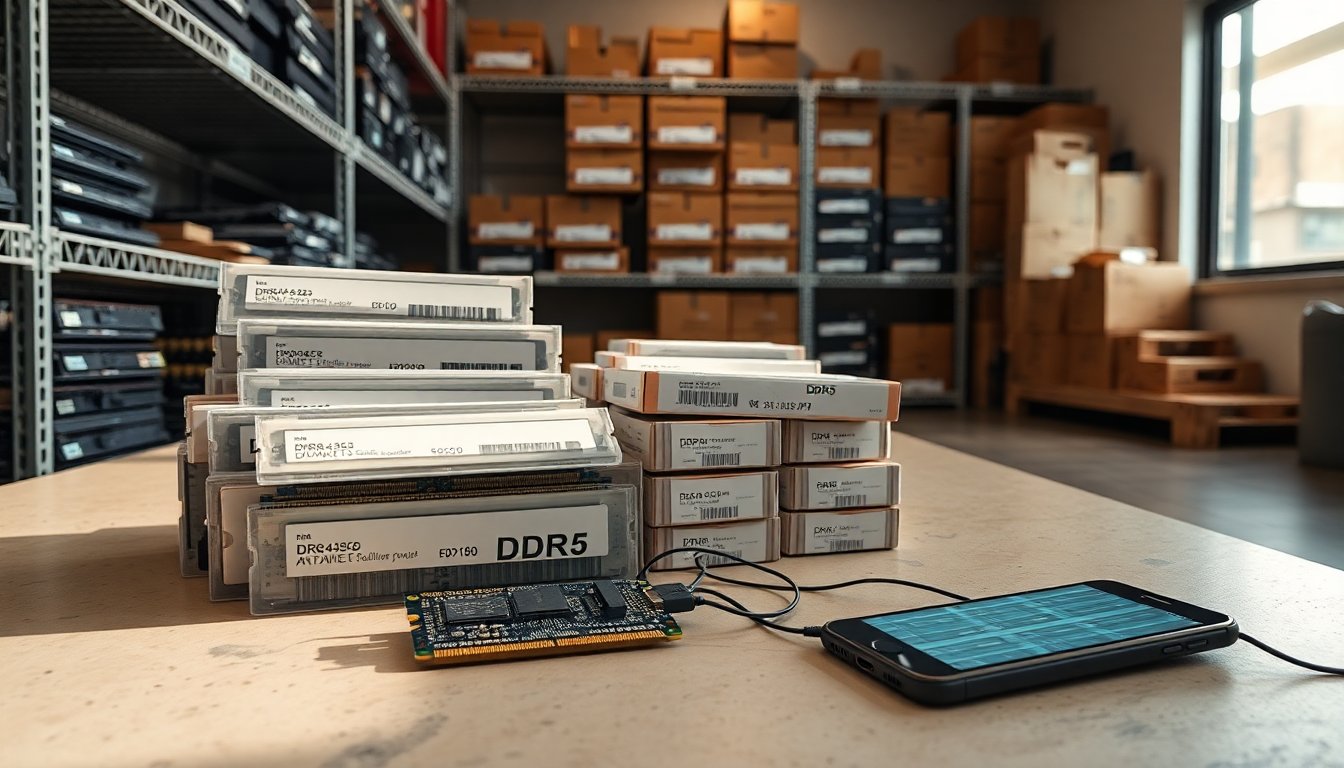 Bots y escasez: el impacto de la automatización en el suministro de DDR5