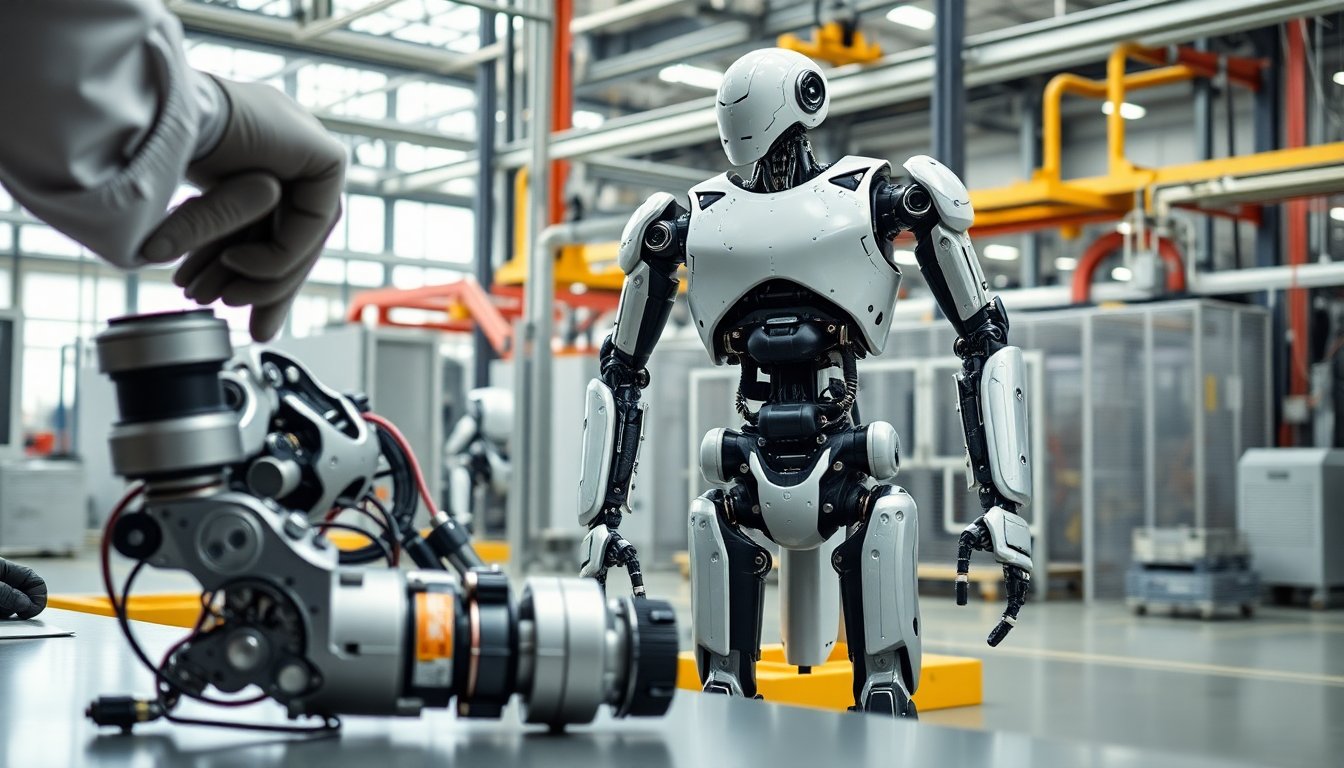 Cómo el hardware de robots humanoides puede transformar la creación de valor industrial en Europa