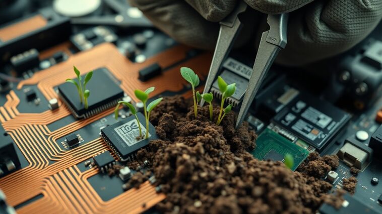 como los residuos electronicos y la mineria urbana redefinen la economia circular 1773795135