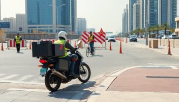 como mantienen operativas las apps de reparto durante las alertas en emiratos 1772495578