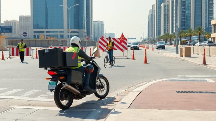 como mantienen operativas las apps de reparto durante las alertas en emiratos 1772495578