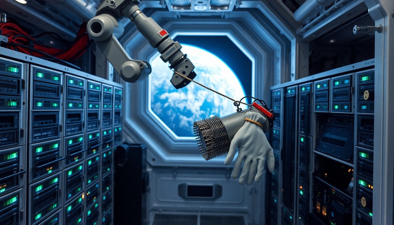 Computación espacial: NVIDIA lleva la inteligencia artificial a centros de datos en órbita