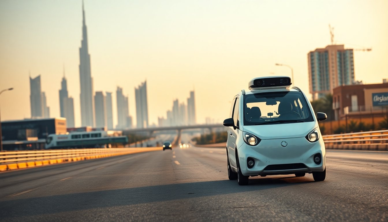 Uber y WeRide amplían servicio de robotaxis sin conductor en Dubai y la región