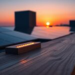 Cómo la madera ingenierizada puede prolongar la energía solar tras la puesta de sol