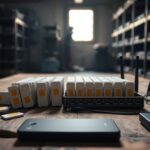 Cómo operan las granjas SIM y por qué representan un riesgo para tus cuentas