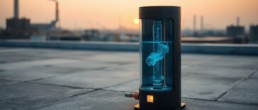 Dispositivo que convierte emisiones en energía y limpia el aire